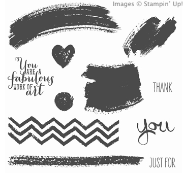 Work of Art stamp set from Stampin' Up!